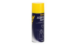 Mannol Быстросохнущая акриловая краска (хром) Acryl Paint chrom, Для агрегатов | Артикул 4036021899527