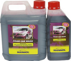 Mannol Шампунь для бесконтактной мойки с эффектом розовой пены / Foam car wash, Автошампунь | Артикул 4612752010327