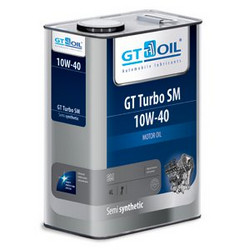 Купить моторное масло Gt oil GT Turbo SM SAE 10W-40 (4л) Полусинтетическое | Артикул 8809059407028 в Костроме