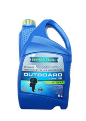    Ravenol  4-T . Outboardoel 4T SAE 10W-30 (5) new  |  4014835729056  