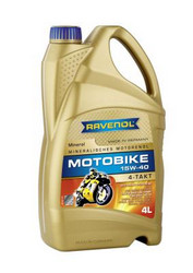    Ravenol Motobike 4-T Mineral 15W-40  |  4014835731394  