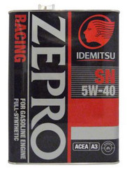    Idemitsu Zepro Racing 5W-40  |  FIA35856L4L  