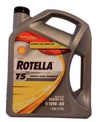    Shell Rotella T5 10W-40  |  021400561267  