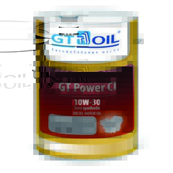 Купить моторное масло Gt oil GT Power CI, 20 л Полусинтетическое | Артикул 8809059407066 в Костроме