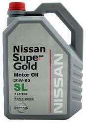    Nissan Super Gold 20W50 SL  |  KLAL620504  