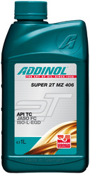 Купить моторное масло Addinol Super 2T MZ 406, 1л Синтетическое | Артикул 4014766070326 в Костроме