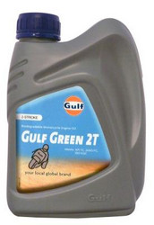 Купить моторное масло Gulf GREEN 2T Синтетическое | Артикул 8717154952728 в Костроме