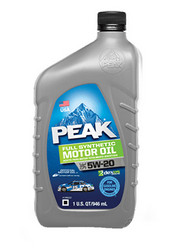    Peak Full Synthetic Motor Oil 5W-20 (0,946)  |  P2MS576  