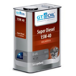 Купить моторное масло Gt oil Super Diesel, 4л Полусинтетическое | Артикул 8809059407509 в Костроме