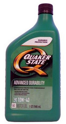    Quaker state Advanced Durability Motor Oil SAE 10W-40  |  073102363540  