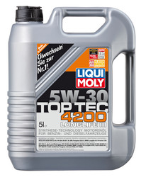 Купить моторное масло Liqui moly Top Tec 4200 Синтетическое | Артикул 3707 в Костроме