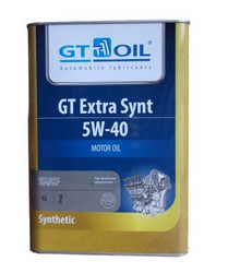 Купить моторное масло Gt oil GT Extra Synt, 4л Синтетическое | Артикул 8809059407417 в Костроме