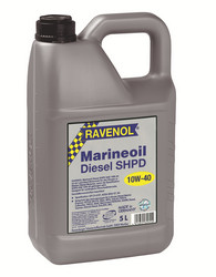    Ravenol Marineoil DIESEL SHPD 10W40, 5  |  4014835629554  