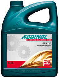 Трансмиссионные масла и жидкости ГУР: Addinol ATF XN 4L АКПП и ГУР, Синтетическое | Артикул 4014766250988 в Костроме