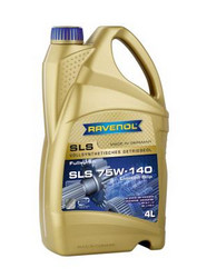 Трансмиссионные масла и жидкости ГУР: Ravenol SLS 75W-140 API GL-5 +LS , Синтетическое | Артикул 4014835734098 в Костроме