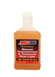 Трансмиссионные масла и жидкости ГУР: Amsoil Трансмиссионное масло  Manual Transmission (0,946л) МКПП, мосты, редукторы, Синтетическое | Артикул MTGQT в Костроме