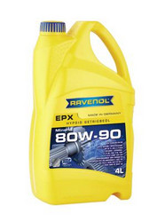 Трансмиссионные масла и жидкости ГУР: Ravenol Getriebeoel EPX SAE 80W-90 GL 5 , Минеральное | Артикул 4014835734791 в Костроме
