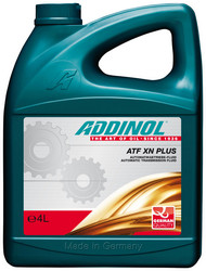 Трансмиссионные масла и жидкости ГУР: Addinol ATF XN Plus 4L АКПП и ГУР, Синтетическое | Артикул 4014766250940 в Костроме