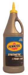Трансмиссионные масла и жидкости ГУР: Pennzoil Synthetic 75W-140 (GL-5) , Синтетическое | Артикул 071611905534 в Костроме
